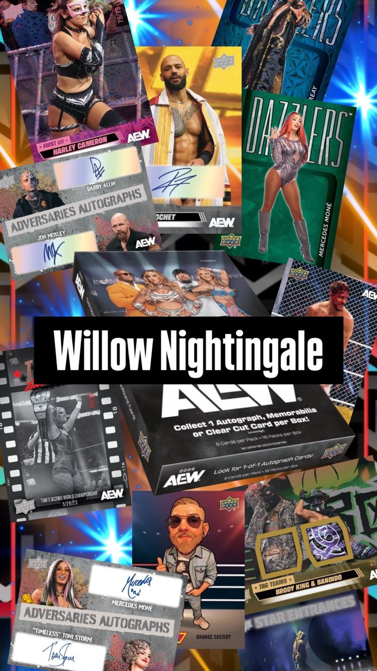 Other Aew Wrestling Trading Cards product image